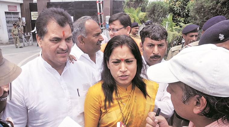 Uttarakhand Floor Test, Uttarakhand Assembly, uttarakhand crisis, MLA rekha arya, BJP, ajay bhatt, bhim lal arya, indian express uttarakhand