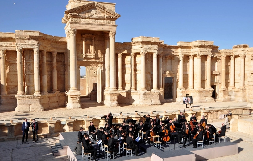 syria, palmyra, palmyra concert, russian group palmyra concert, palmyra destruction isis, isis palmyra destruction, islamic state palmyra, palmyra news, palmyra concert photos, syria photos, world news, syria news, latest news