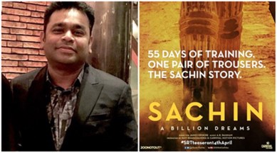 Sachin Tendulkar, AR Rahman, Sachin film, film on Sachin, AR Rahman song, Sachin: A Billion Dreams, Mohenjo Daro, AR Rahman news, AR Rahman sachin, Sachin Tendulkar biopic, Sachin Tendulkar news, entertainment news