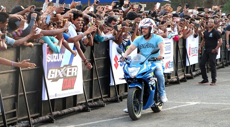 Salman Khan, Aras Gibieza, Suzuki Gixxer Day, Being Human, Salman stunts, Ek Tha Tiger, Kick, European stunt biking champion, Entertainment news