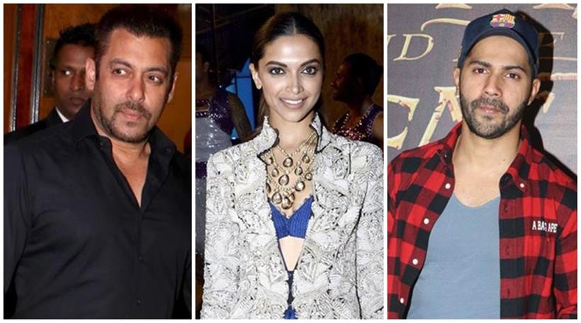 Salman, Deepika, Varun