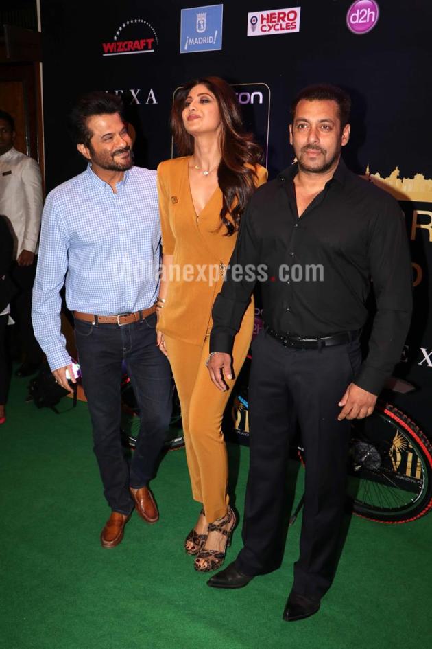 Salman Khan, Anil Kapor, Shilpa Shetty