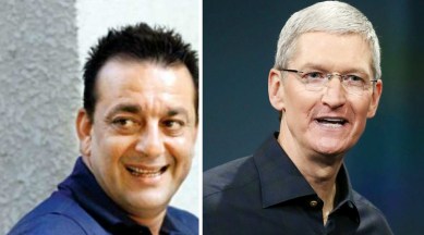 sanjay dutt, tim cook, apple ceo, sanjay dutt tim cook, sanjay dutt movies, sanjay dutt news, sanjay dutt upcoming movies, sanjay dutt latest news, entertainment news