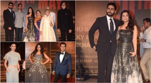 Bachchan family- Aishwarya, Amitabh, Jaya, Abhishek; other Bollywood celebs at Sarbjit’s screening, see pics