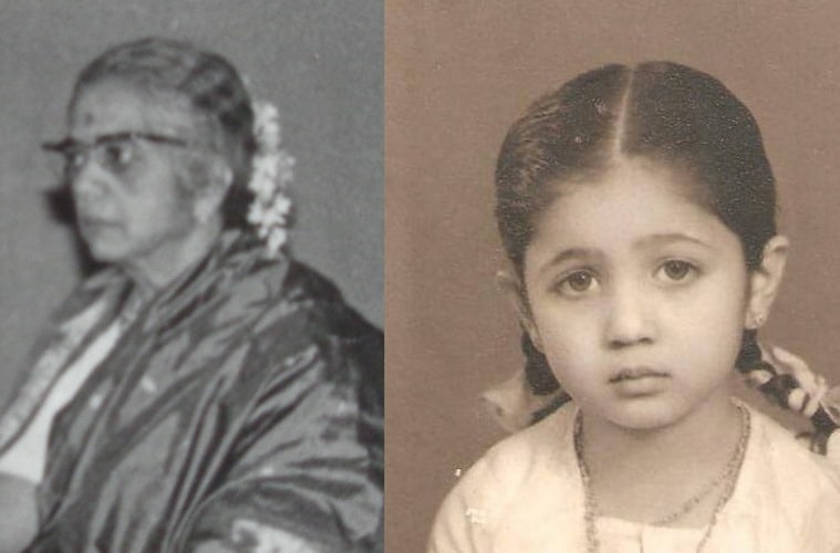 Shobana P Rao with her mother Ammembal Vimala Pai.