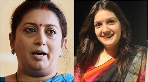 Smriti Irani, Priyanka Chaturvedi in Twitter spat featuring Rahul, Z ...