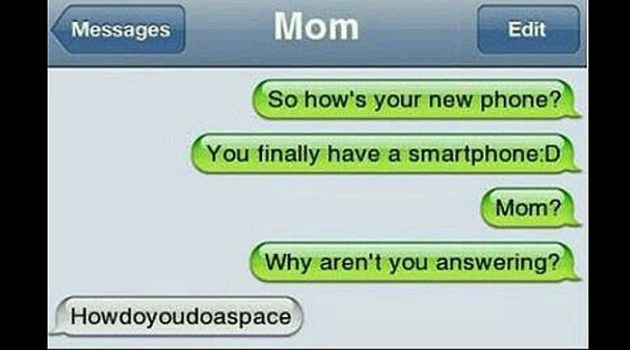 autocorrect jokes, mom jokes, viral memes