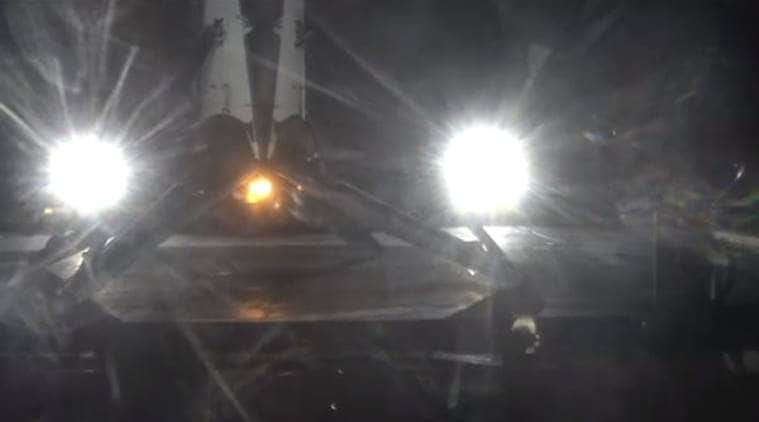 SpaceX successfully lands its rocket on a floating droneship after satellite launch for the second time (Source: SpaceX/Twitter)