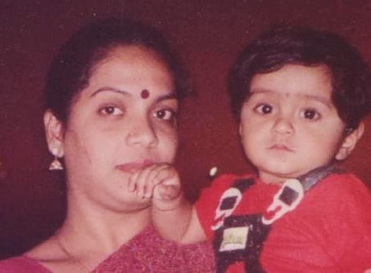 Subhashini Venkatesh and her mother.