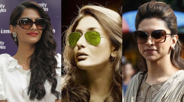 sunglasses, selecting sunglasses, kareena kapoor, sonam kapoor, kangana ranaut, deepika padukone