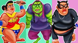 superhero aunties, superheroes as Indian aunties
