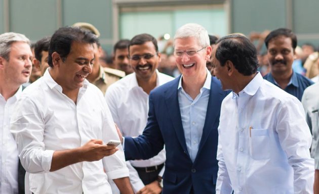 Apple, Apple CEO Tim Cook, Tim Cook PM Modi, Tim Cook Meets PM Modi, Narendra Modi, PM Modi meets Apple CEO, Tim Cook in India, Tim Cook in India top photos, Tim Cook in Hyderabad, Tim Cook India, technology, technology news