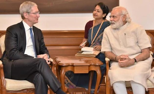 Apple, Apple CEO Tim Cook, Tim Cook PM Modi, Tim Cook Meets PM Modi, Narendra Modi, PM Modi meets Apple CEO, Tim Cook in India, Tim Cook in India top photos, Tim Cook in Hyderabad, Tim Cook India, technology, technology news