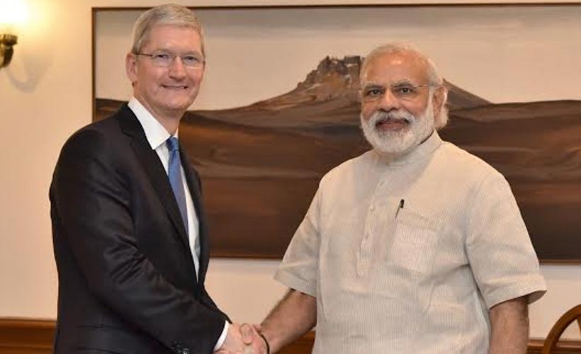 Apple, Apple CEO, Tim Cook, Tim Cook in India, Tim Cook India, Apple Hyderabad Maps office, Apple Bengaluru office, Tim Cook Top announcements, Tim Cook PM Modi, Apple CEO top news, technology, technology news