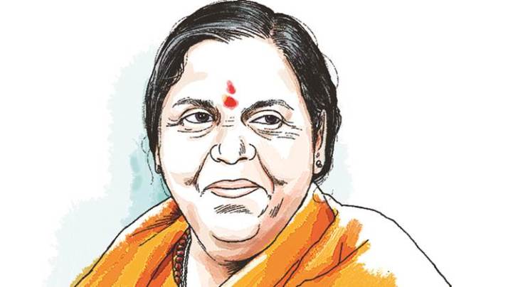 uma bharti, narendra modi, israel visit, amit shah, human shield, kashmir, india news, indian express news