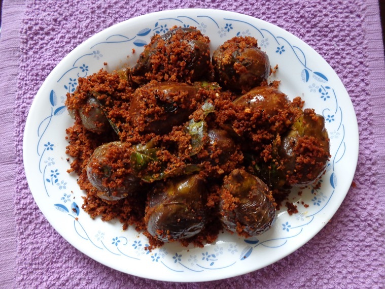 Vaingana Puddi Saggle. (Photo: Cooking with Shobana)