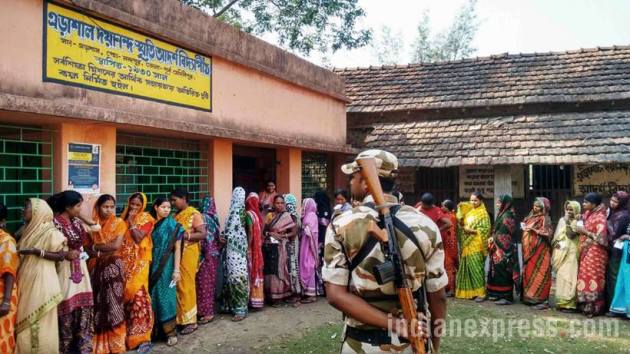 west bengal, west bengal elections, west bengal last phase polling, west bengal sixth phase polls, tmc, cooch behar, east midnapore, west bengal assembly elections, photos from west bengal elections, photos of bengal elections, cooch behar election photos