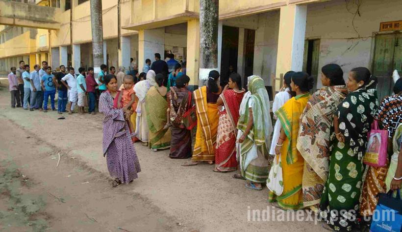 west bengal, west bengal elections, west bengal last phase polling, west bengal sixth phase polls, tmc, cooch behar, east midnapore, west bengal assembly elections, photos from west bengal elections, photos of bengal elections, cooch behar election photos