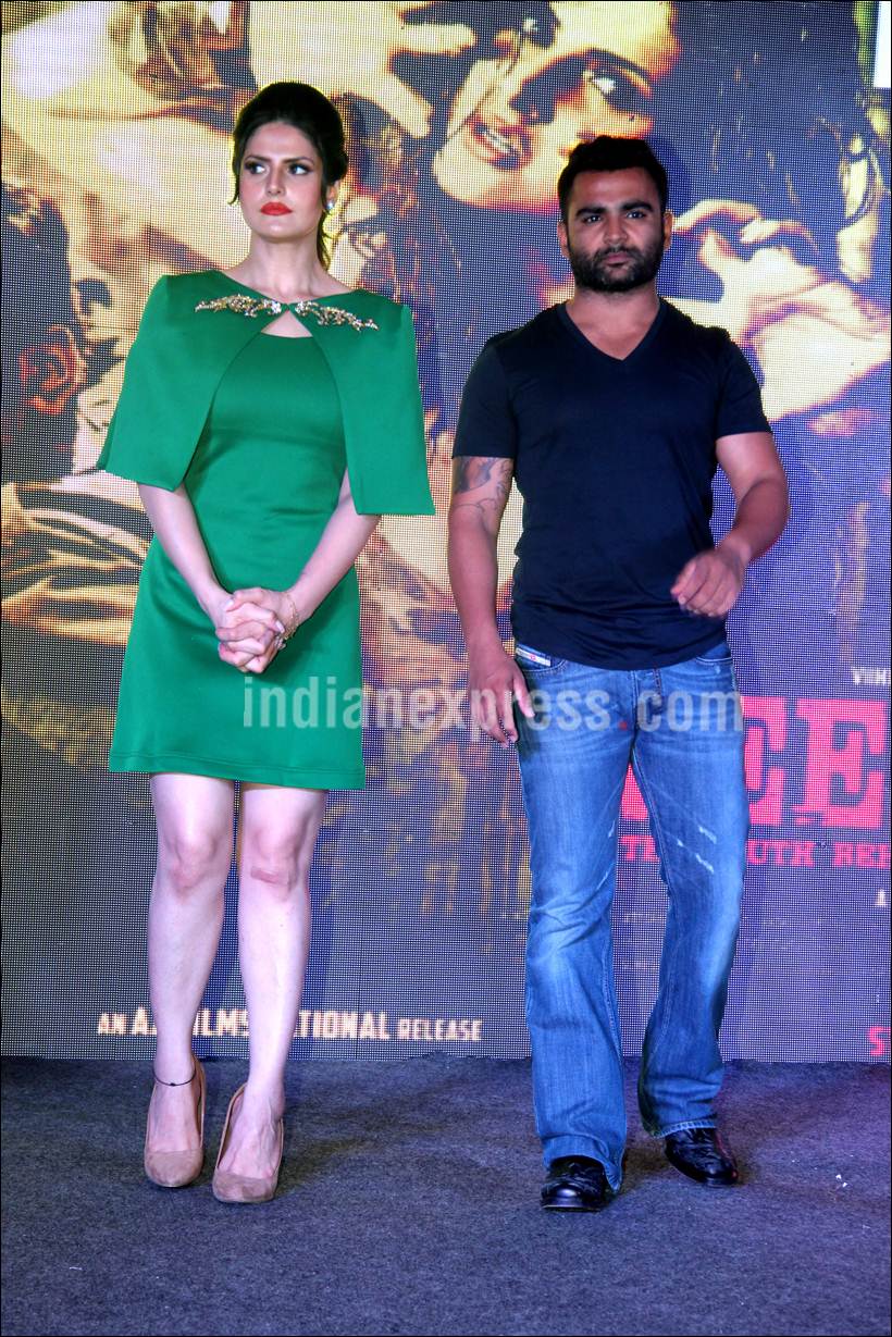 Salman Khan, Salman Khan photos, Zareen Khan, Zareen Khan song, Zareen Khan song launch, Zareen Khan photos, Salman Khan bike, Salman Khan news, entertainment photos