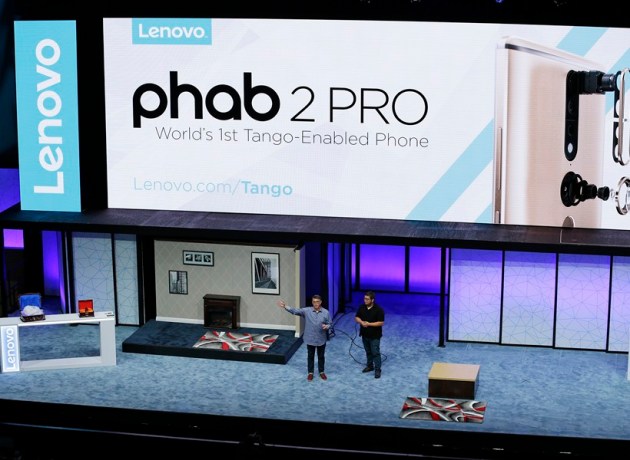 lenovo, lenovo phab 2 pro, lenovo phab 2 pro price, phab 2 pro, project tango, tango, lenovo phab 2 pro specifications, lenovo tech world, lenovo tech world 2016, android, google,machine vision, mobiles