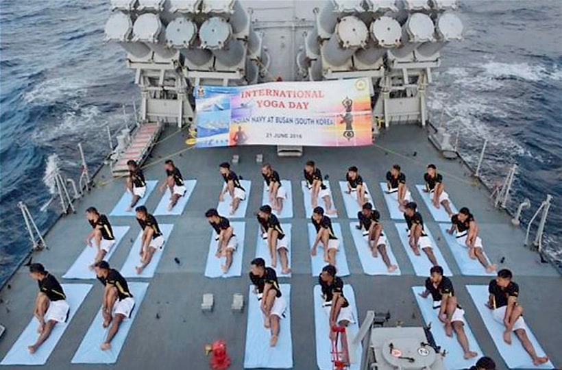 International Day of Yoga, International Day of Yoga 2016, International Yoga Day, World Yoga Day, yoga day, World Yoga Day in strange places, yoga day in front of Sydney Opera House, yoga day in SpiceJet, yoga day in water, yoga day in Siachen,