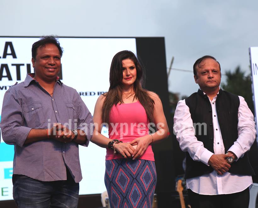 Ashish Shelar, Zareen Khan, Asif Bhamla