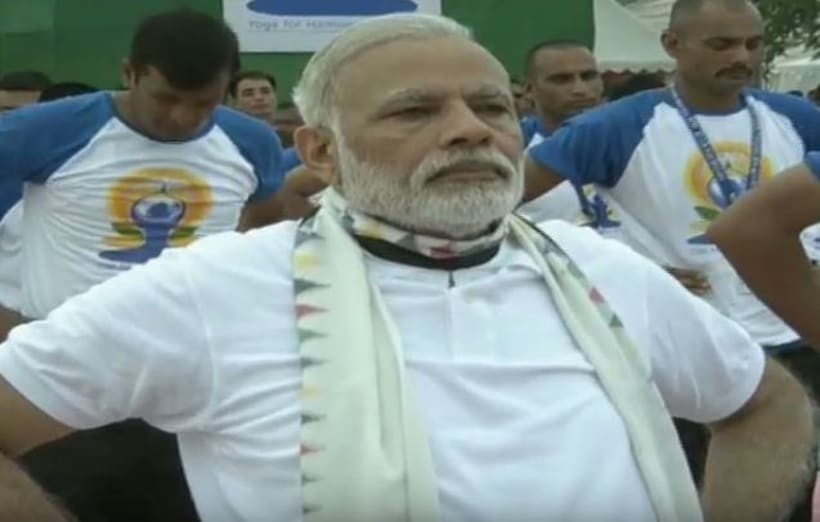 international yoga day, yoga day, pm modi yoga, narendra modi, narendra modi international yoga day, international yoga day speech, narendra modi speech, chandigarh yoga day, modi chandigarh speech, modi does yoga, india news