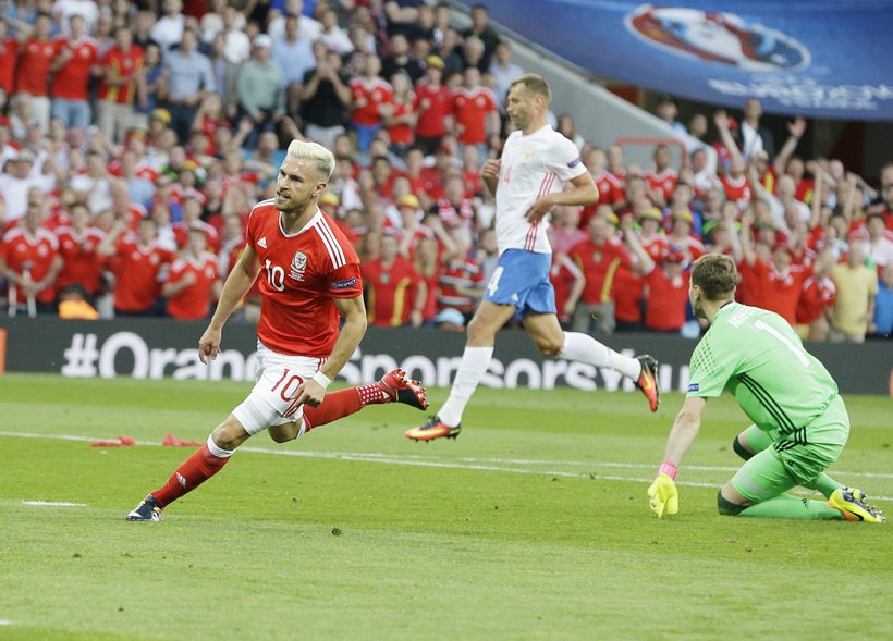Aaron Ramsey, Ramsey, Ramsey goal, Euro 2016, Wales, Euro cup standings, Football