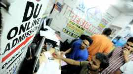 delhi university, delhi university admission, delhi university cut off list, delhi university website, du website crash, du admission process, hansraj college, cut off list, ramjas college, du cut off list 2016, du admission 2016, indian express news, education news, delhi university news