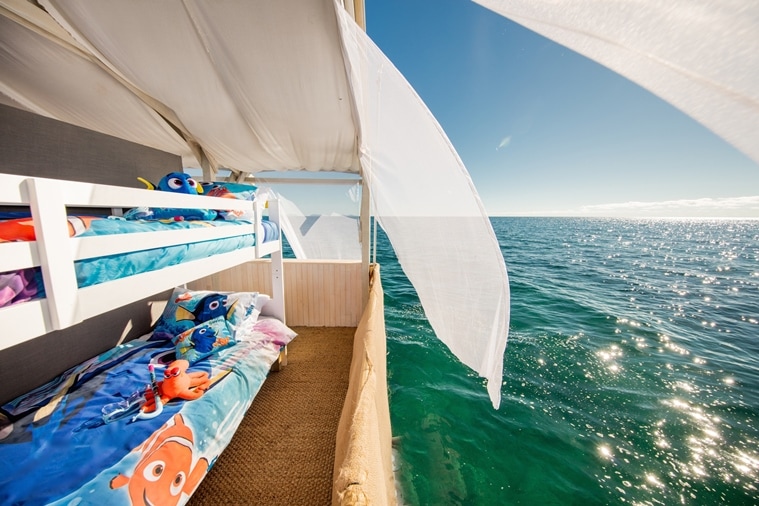 Airbnb Great Barrier Reef kids room_759