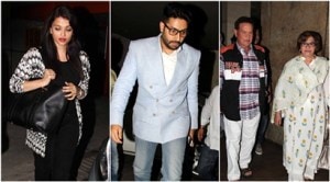 Aishwarya Rai Bachchan watches Abhishek’s Housefull 3 with Helen and Salim Khan, see pics