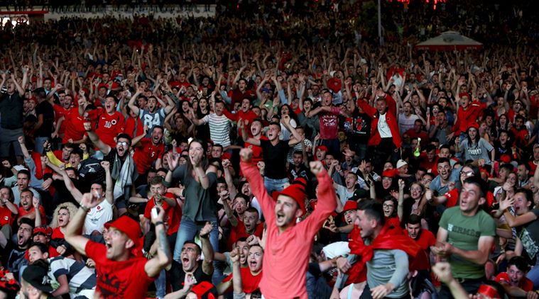 Euro 2016, Albania, Romania, Albania vs Romania, Romania vs Albania, Albania fans, Romania fans, UEFA, UEFA Albania, UEFA Romania, Football