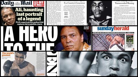 Muhammad Ali: Headlines ‘the greatest’ made on his demise | Picture ...