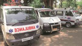 Institute of Medical Education and Research, ambulances, donate, corporate social responsibility, health insitute, Chandigarh, India news