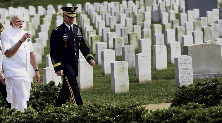 By visiting Arlington Cemetery, PM Modi speaks directly to American ...