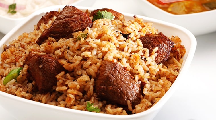 The Mutton Biryani at Dindigul Thalappakatti. (Photo: Facebook)