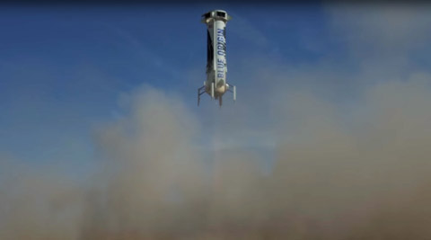 Blue Origin, Blue Origin rocket landing, New Shepard, New Shepard rocket, Jeff Bezos, Blue Origin rocket, Blue Origin space capsule, science, science and space news, technology