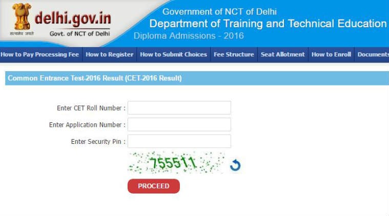 Delhi CET result 2016 declared | Education News - The Indian Express