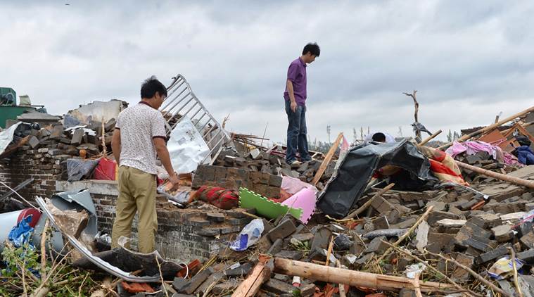 China, China tornado, tornado, tornado China, Yancheng, Jiangsu, Yancheng tornado, news, world news, latest news, China news,  Jiangsu tornado, Beijing, Shi Taifeng, China Yancheng tornado, tornado death China, tornado death, tornado Yancheng, tornado Jiangsu, international news