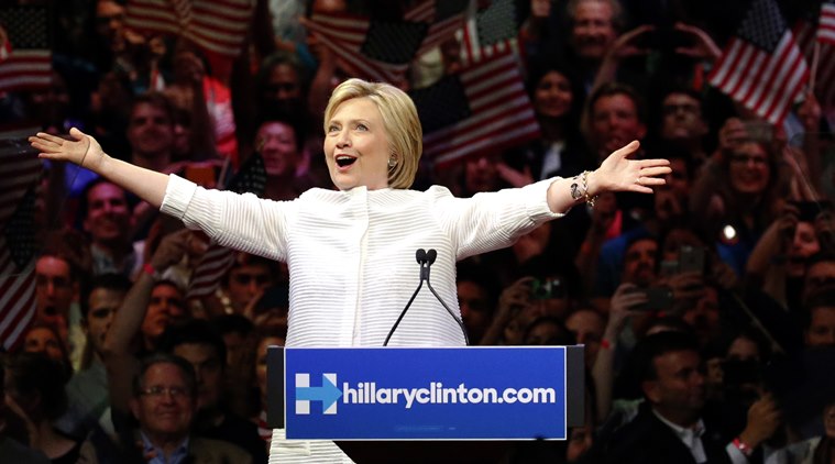 Hillary Clinton Claims Historic Victory In Democratic Primary 