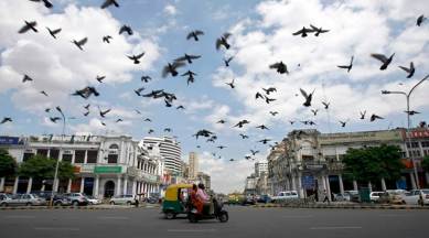 Connaught Place vehicle free, Connaught Place inner circle vehicle free, Connaught Place, New Delhi Municipal Council (NDMC), Delhi parking, CP vehicle free, indian express news