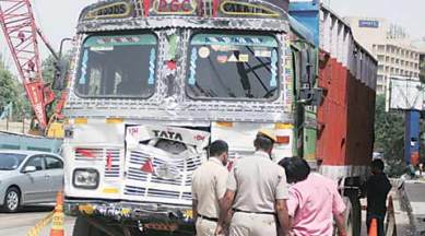 delhi, delhi road accident, delhi truck accident, delhi highway accident, delhi truck hit and run case, delhi traffic police, delhi news, ncr news, latest news