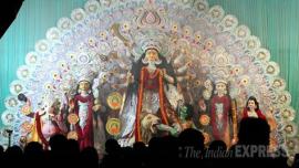 durga pooja, durga pooja pandals, kolkata, kolkata alert, alert in kolkata, kolkata durga pooja, durga pooja celebration, indian express news, kolkata news