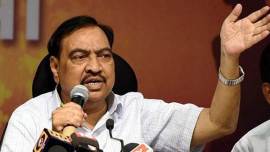 Mumbai, Mumbai news, Maharashtra, Maharashtra parliament, Eknath Khadse, Eknath Khadse BJP, Eknath Khadse Fadnavis, indian express