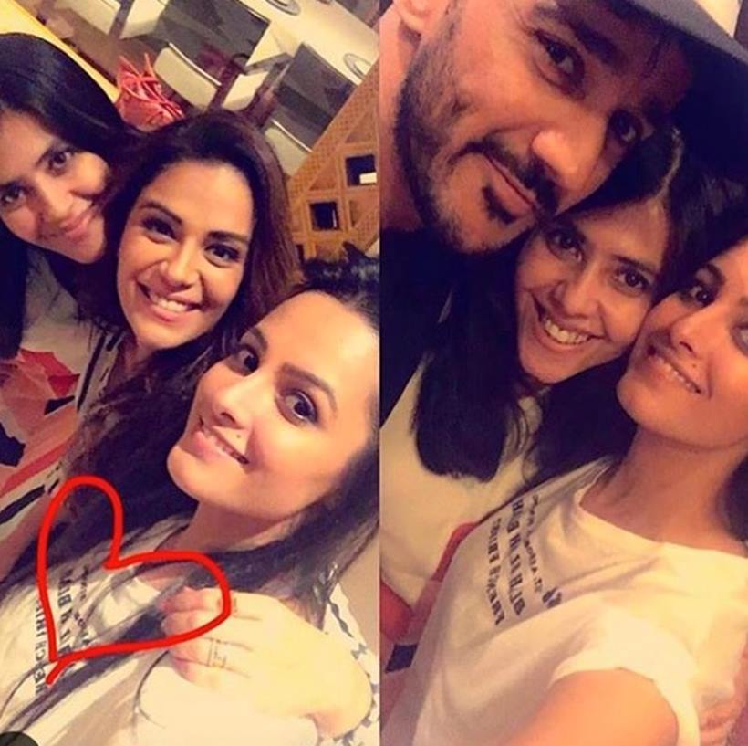 Ekta kapoor, mona singh, Anita Hassanandani, Rohit Reddy