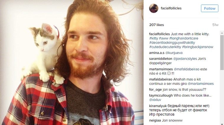 Game of Thrones, Jon Snow, Jon Snow doppelganger, real life Jon Snow, Josiah Martin,