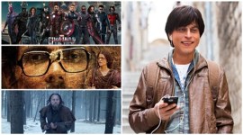 Bollywood films, Hollywood films, bollywood, hollywood, Fan, The jungle book, deadpool, fitoor, Captain America: Civil War, Wazir, Jai gangaajal, Azhar, X-Men: Apocalypse, Sarbjit, The Angry Birds Movie, Waiting, Veerappan, Phobia, The revenant, Suicide squad, Conjuring 2, Entertainment news