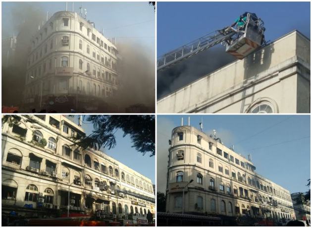 mumbai, fire, mumbai fire, Colaba fire, Colaba Causeway, Colaba Causeway fire, mumbai regal cinema fire, regal cinema fire, metro house fire, mumbai news, maharashtra news, maharashtra fire