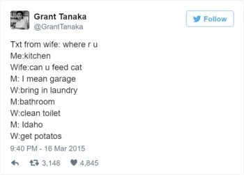 20 funny tweets by husbands, on marriage, who are killing it with their  humour | Trending Gallery News,The Indian Express