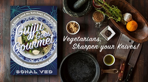 New vegetarian digital cookbook for healthy recipes on the go
